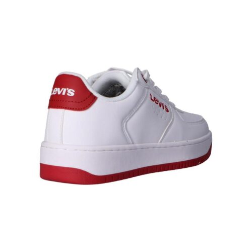 Sports shoes woman LEVIS VUNI0021S NEW UNION 0079 WHITE RED 2 1