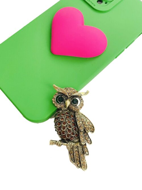 brosna sova owl vintage gold 1