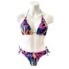 Damske plavky bikiny Push Up fashion fuchsia