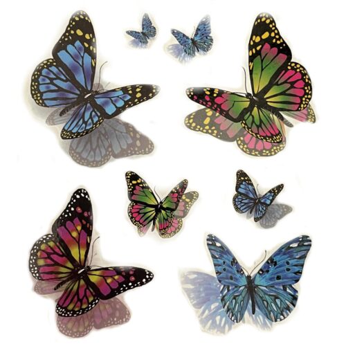 TETOVANIE motyl butterfly docasne tattoo vodeodolné