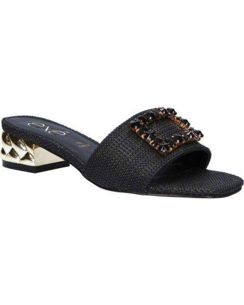 SANDALS EXE KATY 257 RAFFIA BLACK sandale