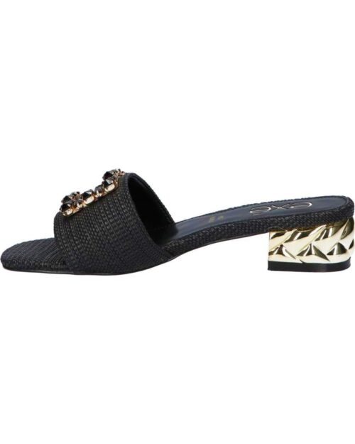 SANDALS EXE KATY 257 RAFFIA BLACK sandale 1