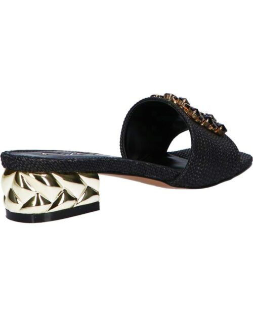 SANDALS EXE KATY 257 RAFFIA BLACK sandale 2