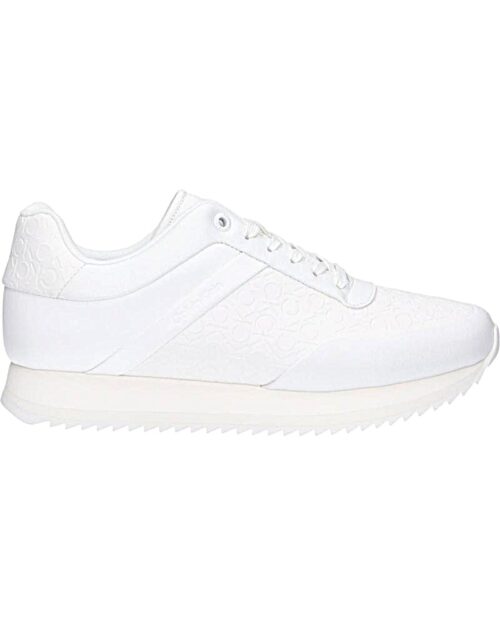 CALVIN KLEIN tenisky WOMAN TRAINERS RUNNER LACE WHITE