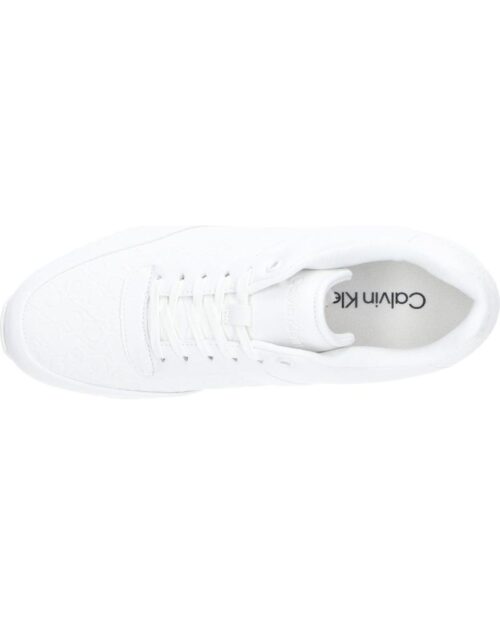 CALVIN KLEIN tenisky WOMAN TRAINERS RUNNER LACE WHITE