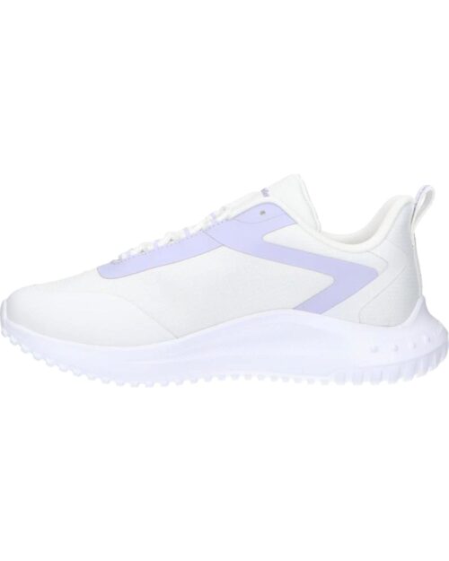 WOMAN TRAINERS CALVIN KLEIN YW0YW01442 EVA RUNNER LOW 0LF BRIGHT WHITE PASTEL LILA 1