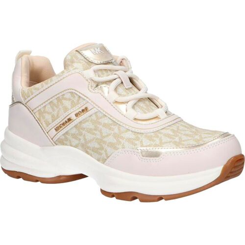 MICHAEL KORS Woman girl Trainers MK101142 OLYMPIA VANILLA GOLD