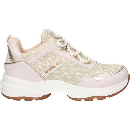 MICHAEL KORS Woman girl Trainers MK101142 OLYMPIA VANILLA GOLD