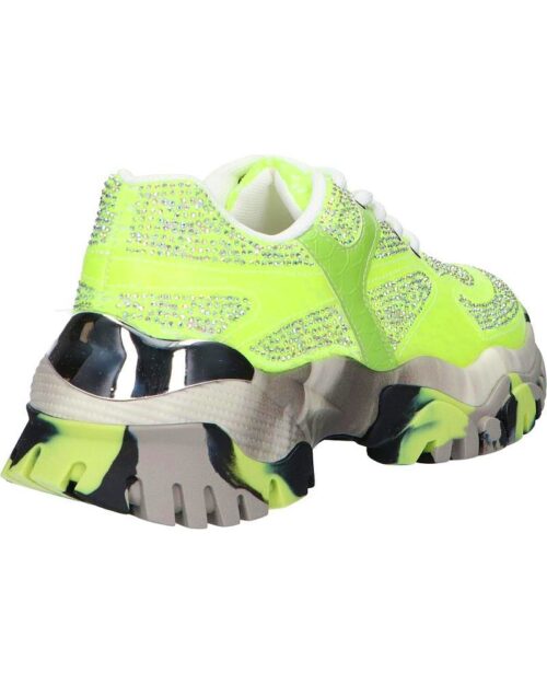 Woman Trainers EXE 22E10 8 STRASS GREEN damske tenisky kamienkove 3