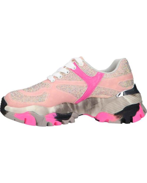 Woman Trainers EXE 22E10 8 STRASS pink damske tenisky kamienkove 1