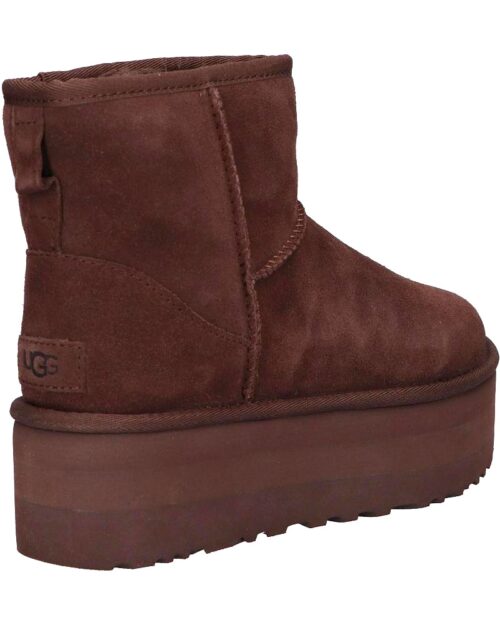 Woman boots UGG 1134991 CLASSIC MINI PLATFORM BURNT CEDAr 1