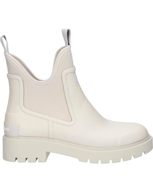 Woman Trainers CALVIN KLEIN YM0YM01034 MID RAINBOOT CHELSEA PSX OYSTER MUSHROOM