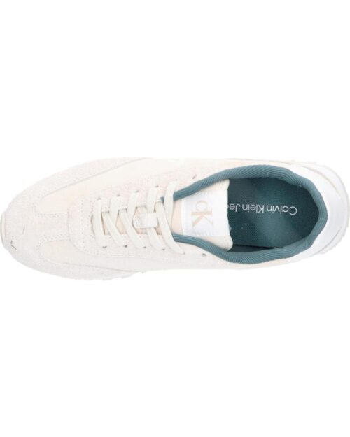 CALVIN KLEIN tenisky Woman Trainers RUNNWE CREAMY WHITE EGGSHELL