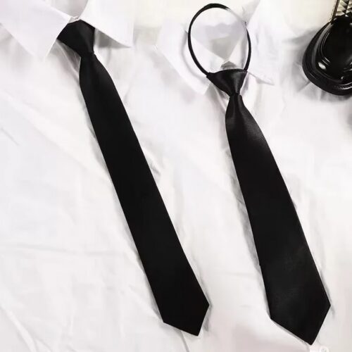 Unisex kravata tie black cierna fashion modna